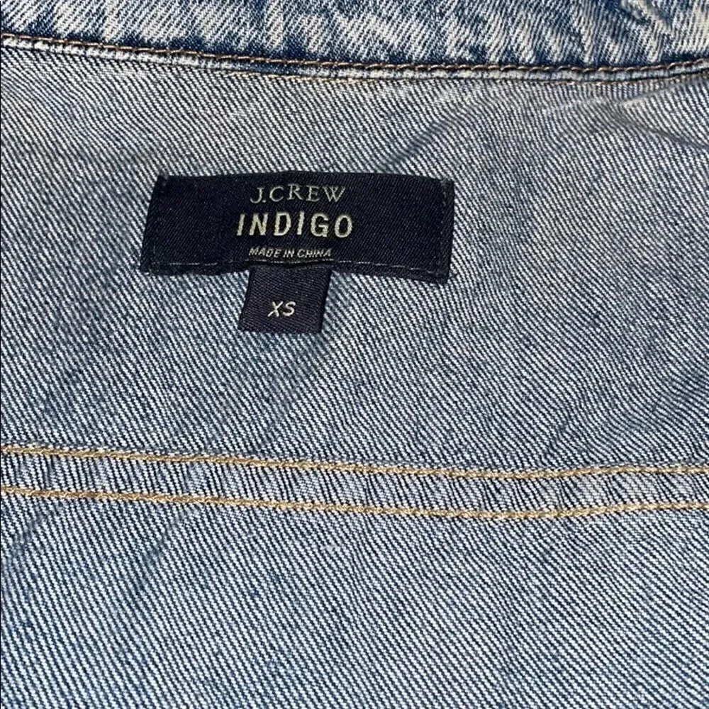 J crew Indigo Denim Vest